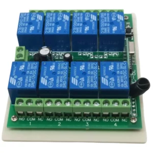 Ασύρματος δέκτης 8 εντολών 12Volt 8 κανάλια