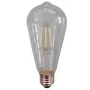 LED Filament Λάμπα Αβοκάντο ST64 E27 230V 6W Ψυχρό λευκό, Dimmable
