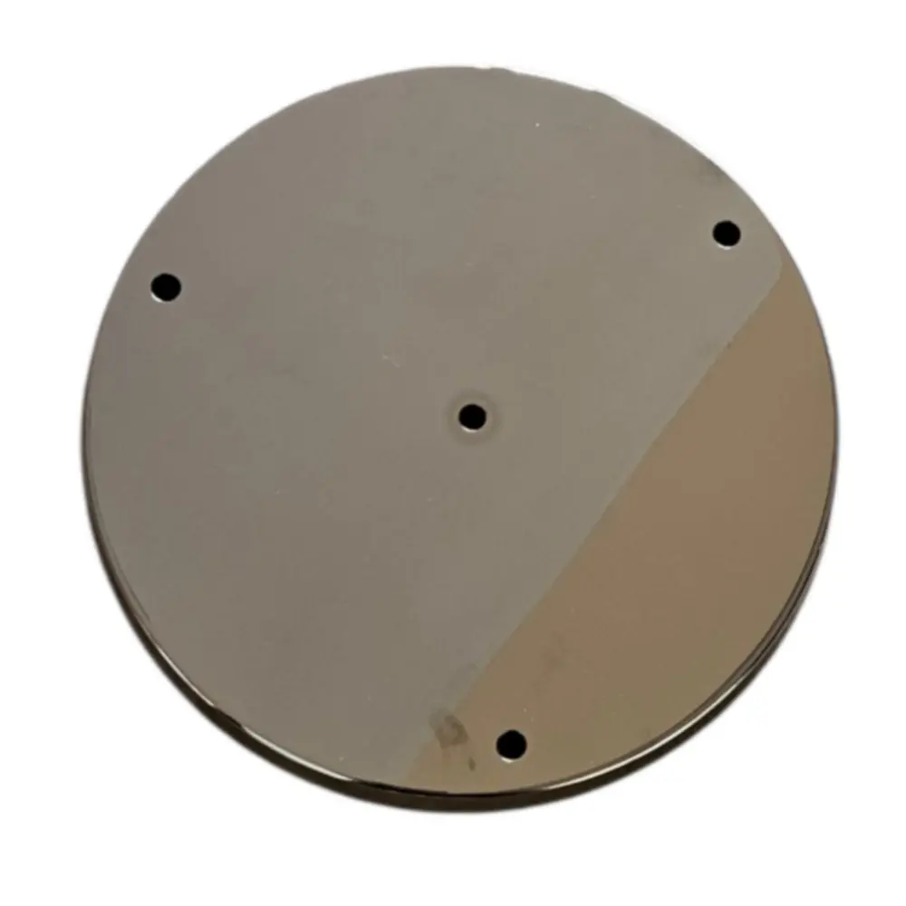 Ροζέτα για κρεμαστά φωτιστικά στρογγυλή 30cm με 3 τρύπες σε ασημί χρώμα