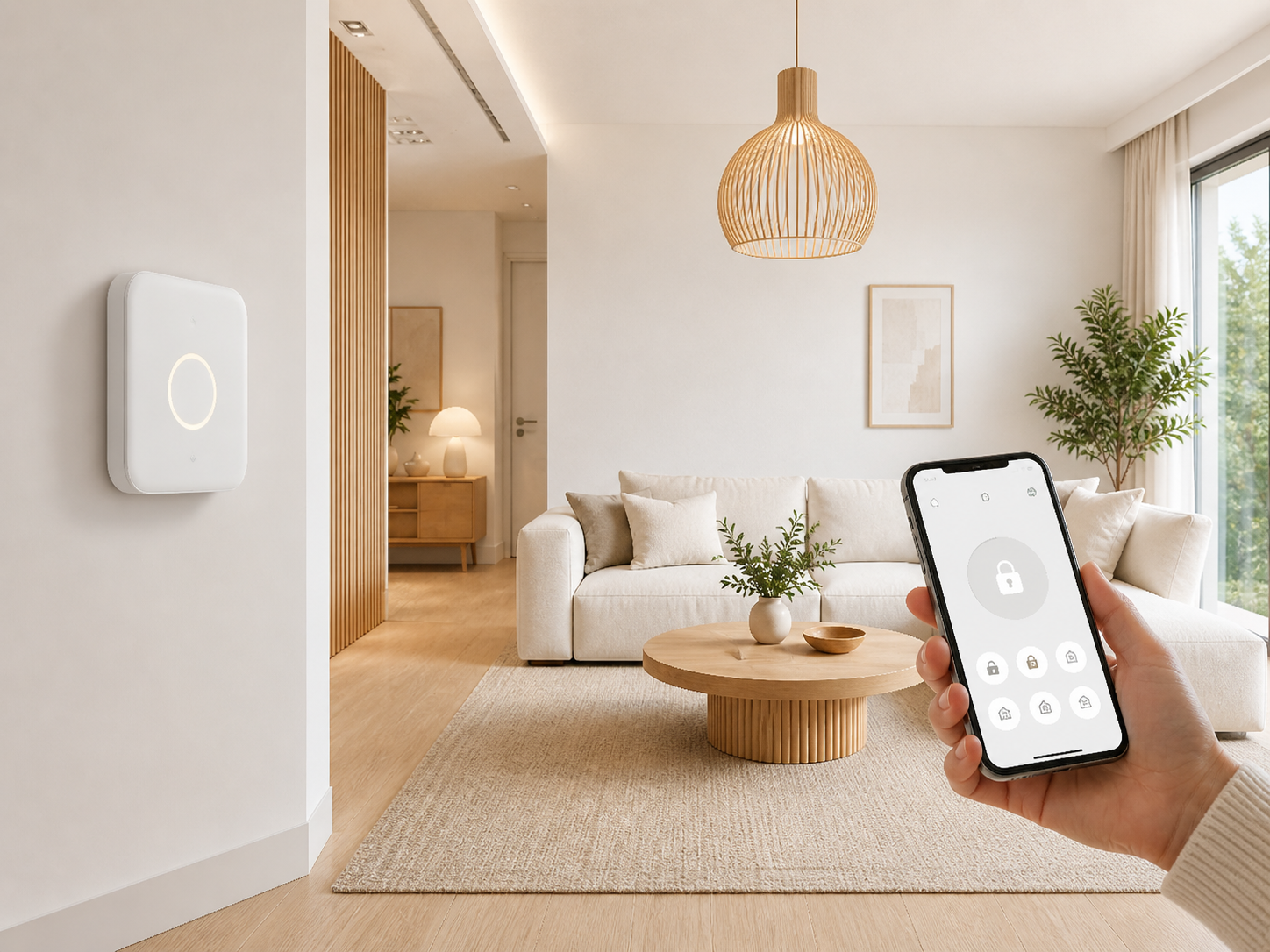 WiFi συναγερμοί χωρίς συνδρομή με έλεγχο από κινητό